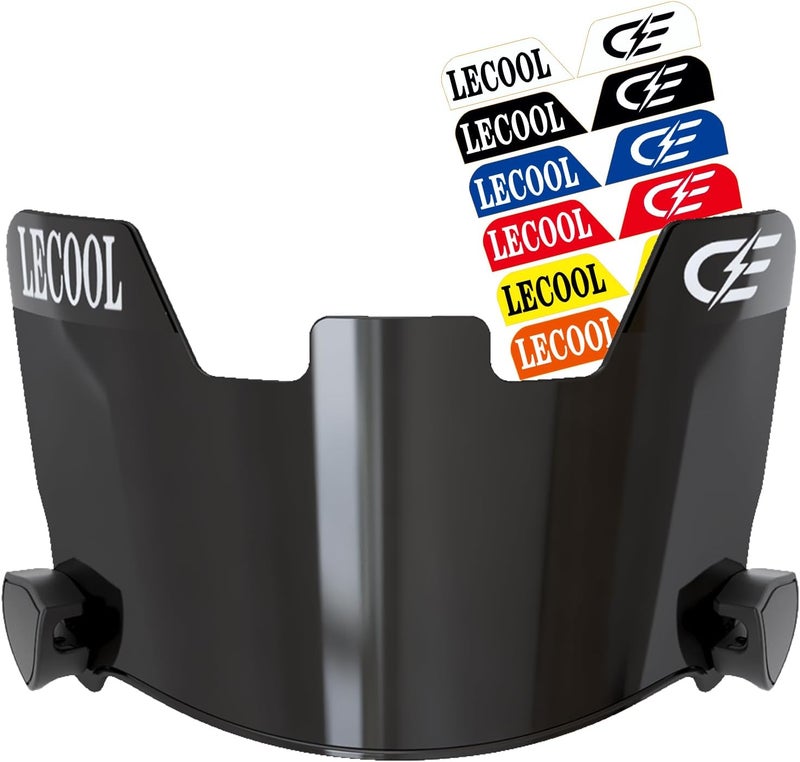 LeCool Multi-Color Football Visor,Enhance Your Game -Fits Adult & Youth Football Helmets - Image 1